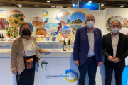 Stand de Dénia, la otra ciudad creativa de la gastronomía por la Unesco en España, en Madrid Fusión de la mano de Saborea España.