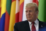 Trump en la reunión con los representantes de la Coalición Global para Derrotar el Estado Islámico.-AP / SUSAN WALSH