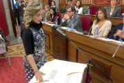 Blanca Carpintero prometió el cargo de concejal.-ECB