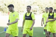 Álex Gallar, en el entrenamiento de Benasque-EL PERIÓDICO