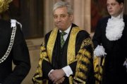 El presidente de la Cámara de los Comunes, John Bercow.-AP / MATT DUNHAM