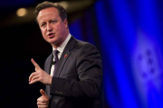 David Cameron, en la reunión anual de la Confederación de la Industria Británica.-Foto: JUSTIN TALLIS / AFP