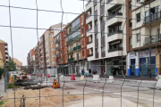 Las obras en la Avenida Castilla comenzaron en febrero de este año. PODEMOS