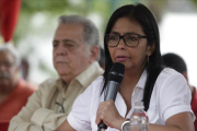 La presidenta de la Asamblea Nacional Constituyente de Venezuela, la chavista Delcy Rodríguez .-EFE