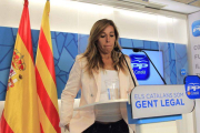 La líder de los Populares en Cataluña, Alicia Sánchez Camacho.-Foto: EFE