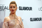 Amber Heard, en los premios Glamour 2016, esta semana en Los Ángeles.-REUTERS / MARIO ANZUONI