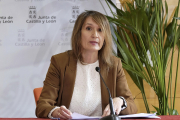 La consejera de Educación de la Junta de Castilla y León, Rocío Lucas. ECB