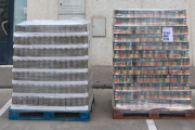 Donación al Banco de Alimentos de Burgos. ECB