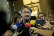 El líder de Cataluña en Comú, Xavier Domènech.-JOSE LUIS ROCA