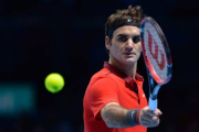 Federer, en un momento del partido.-Foto:  EFE / ANDY RAIN