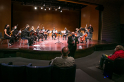 Presentación del Ateneo Musical de Burgos con la orquesta de Cámara "Camerata Gasteiz". TOMÁS ALONSO