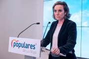 La vicepresidenta de Política Social del PP, Cuca Gamarra.-ABEL ALONSO (EFE)