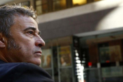 Eduard Fernández, el miércoles, en la librería Ocho y Medio de Madrid.-AGUSTÍN CATALÁN