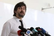 El dirigente de Podemos, Rafael Mayoral, en una rueda de prensa.-/ AGR (EFE / BALLESTEROS)