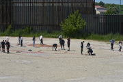 Imagen de los dibujos geométricos que realizaron los alumnos del Diego de Siloé. ECB
