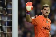 Iker Casillas, en su último partido con la camiseta del Madrid en el Bernabéu, contra el Getafe el pasado 23 de mayo.-Foto:   AFP / PIERRE-PHILIPPE MARCOU