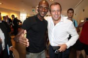 Abidal y Rosell, en un viaje a Mónaco.-/ MIGUEL RUIZ (FCB)