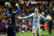 Aspas, este domingo en el Ciudad de Valencia.-EFE / BIEL ALIÑO