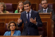 Pablo Casado en el Congreso de los Diputados-JOSE LUIS ROCA