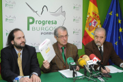 Luis de Miguel, Roberto Alonso y Julián Altable.-ISRAEL L. MURILLO