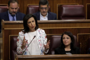 La portavoz parlamentaria de los socialistas, Margarita Robles, el pasado miércoles.-/ JOSE LUIS ROCA