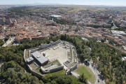 Vista del Castillo y parte del cerro de San Miguel tomada desde un helicóptero.-RAÚL G. OCHOA