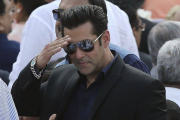 La estrella de Bollywood Salman Khan, en la investidura del primer ministro de la India, Narendra Modi, en mayo del 2014.-Foto: EFE / HARISH TYAGI