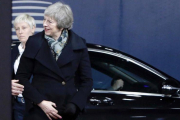 La primera ministra británica, Theresa May.-EL PERIÓDICO