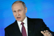El presidente ruso, Vladimir Putin.-EL PERIÓDICO