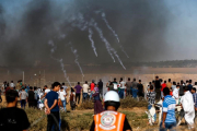 Las protestas en la Franja de Gaza. /-SAID KHATIB (AFP)