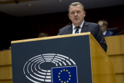 Lars Rasmussen, presidente de Dinamarca.-AP / FRANCISCO SECO
