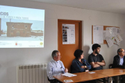 Presentación del proyecto de rehabilitación de Los Tercios ayer en Villaveta.-ECB