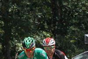 Carlos Barbero junto a Juan Carlos Riutort en la pasada Vuelta a Burgos.-SANTI OTERO