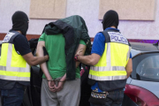 Operación antiyihadista en Melilla, el pasado septiembre.-EFE / BLASCO DE AVELLANEDA