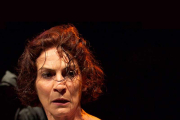 Gema Matarranz, actriz de Histrión Teatro, lleva más de 200 funciones del monólogo de Juana I de Castilla.-