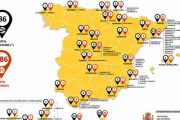 Operaciones y terroristas yihadistas detenidos por comunidades autónomas desde el 2012.-MINISTERIO DEL INTERIOR