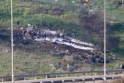 Lugar donde se ha estrellado el avión de combate israelí.-REUTERS
