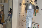 Un rincón del museo de Sasamón, Medievum, dedicado a la Edad Media.-FOTOS: ICAL
