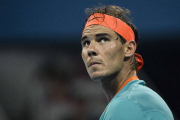 Rafael Nadal, durante el partido de cuartos de final del torneo de Pekín contra Martin Klizan, el viernes pasado.-Foto: AFP / FRED DUFOUR