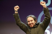 El partido de Pablo Iglesias entraría en el Parlamento vasco como segunda fuerza, por detrás del PNV pero superando claramente a EH Bildu-REUTERS
