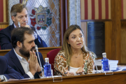 Carolina Blasco interviene en el Pleno municipal de septiembre. SANTI OTERO