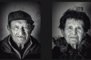 Dos retratos del proyecto 'Surcos del Arlanza'. JUAN CARLOS GALLEGO