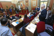 Imagen de archivo del Pleno Municipal.-ISRAEL L. MURILLO