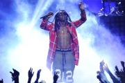 El rapero Lil Wayne en un reciente concierto en Los Ángeles.-Foto:CHRIS PIZZELLO