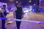 Control policial en Londres.-REUTERS