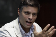 El opositor venezolano Leopoldo López, en una imagen de archivo, en el 2013.-ARIANA CUBILLOS