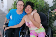 Óscar y Berta iniciaron su noviazgo por internet y llevan casi un año convivienendo. ECB