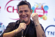 Alejandro Sanz, durante la rueda de prensa que ha dado en el Festival Viña del Mar, este martes.-EFE / MARIO RUIZ