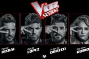 Los coachs de La Voz Senior, en una imagen promocional del concurso de A-3.-ATRESMEDIA