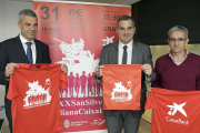 Leví Moreno, Marc Benhamou y José Puras fueron los encargados de presentar la XXX San Silvestre Cidiana-Ricardo Ordóñez